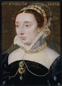法语：昂古莱姆公爵夫人戴安娜-法兰西肖像（1538-1619 年），亨利二世的女儿 昂古莱姆公爵夫人戴安娜-法兰西肖像（1538-1619 年） 作者 弗朗索瓦·克鲁埃的工作室
