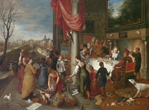 冬天的寓言 作者 扬·布鲁格赫尔（Jan Brueghel）