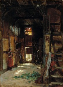 威斯特伐利亚别墅的内部，1852年。 作者 沃辛顿·惠特里奇