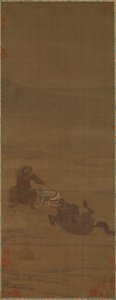 卸下马鞍，检查箭矢，12世纪。创作者。吴荣光，孔广涛。 作者 吴荣光、孔广涛