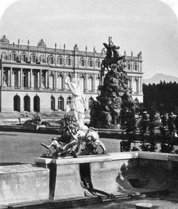 Herrenchiemsee宫，德国巴伐利亚，1900年代。 作者 沃思和儿子