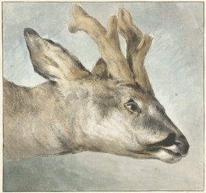 罗巴克人的头 作者 Wybrand Hendriks