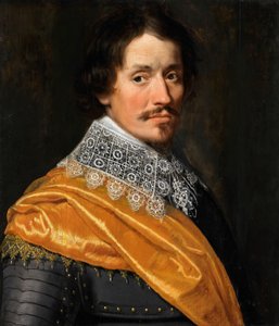 军官肖像 作者 Wybrand de Geest (一)