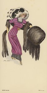 1910-1911冬季时装 作者 泽维尔·萨格（Xavier Sager）