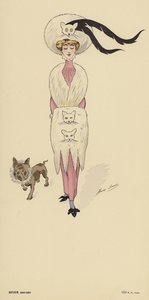 1910-1911冬季时装 作者 泽维尔·萨格（Xavier Sager）