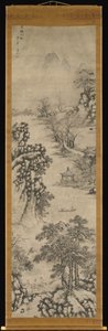 四季风景图》，日期为1560年。