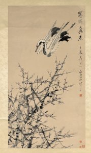 梅花鹤与清朝春