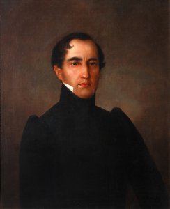亚历山大·帕夫洛维奇·巴库宁（1799-1862）肖像，1832年