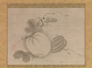 甜瓜，16世纪末。 作者 山田堂