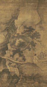 李铁贵在元代松谷教学（丝绸上的墨水）