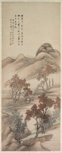 秋景 作者 杨伯润