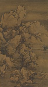 穿越白雪覆盖的山脉。 作者 姚延庆