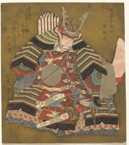 Minamoto no Raik（Yorimitsu），选自《不朽的六位武士诗人》（Buke Rokkasen）系列