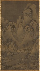 1500年代的冬季风景。 作者 优色醇
