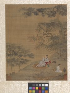 相册花园风景（纸上水墨）