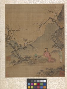 相册花园风景（纸上水墨）