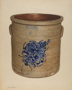 罐子，可能是1938年。