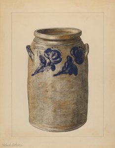 罐子，约1937年。