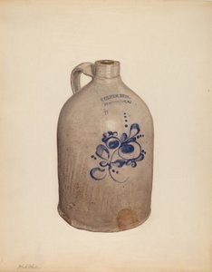 壶，约1938年。
