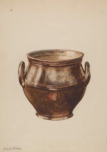 糖碗，约1937年。