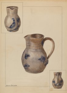 水壶，约1936年。 作者 约兰德·德拉瑟