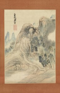 秋天的风景，约1780年。