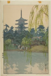 猿泽池塘 作者 吉田宏