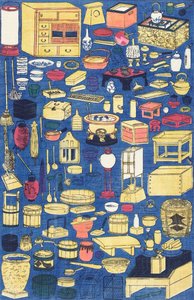 宇川义和的各种家居用品 作者 歌川佳和