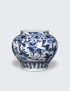 14世纪中叶（陶瓷）白色和蓝色的关 作者 元代中文学校