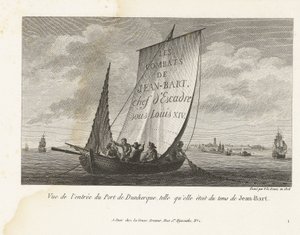 Ingang tot de haven van Duinkerke，约 1693-1694 年
让-巴特时期敦刻尔克港入口的景色（标题在实物上）
路易十四时期让-巴特的战斗记录（系列标题）