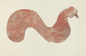 木制风向标，可能是1939年。 作者 扎贝尔·米西里安