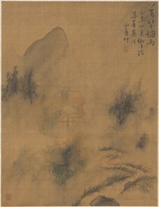 1775年的《迷雾笼罩的竹子》。