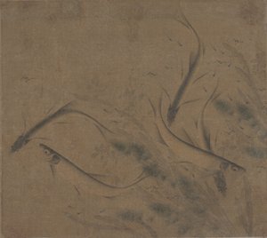 鱼在玩耍，12-13世纪末。 作者 赵克雄