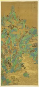 蓬莱的宫殿和门楼，1683年。 作者 朱丹