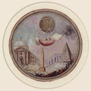 一场早期的气球灾难，约1785年 作者 弗雷德里克（致）巴纳德