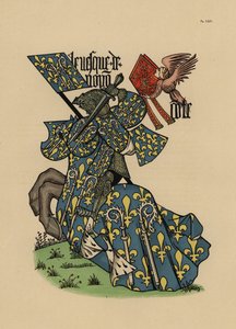 诺昂主教，Eveque de Noyon，带着长袍和标准。 作者 理查德（后）爸爸