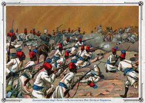 土耳其战争（Guerre italo turque）。意大利土耳其战争。 作者 费迪南德·乔治·沃尔德米勒