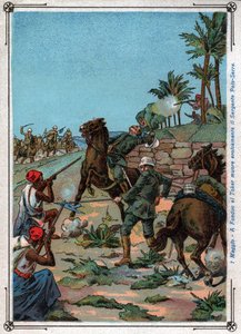 土耳其战争（Guerre italo turque）。意大利土耳其战争。 作者 费迪南德·乔治·沃尔德米勒