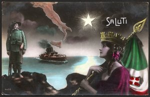 土耳其战争（Guerre italo turque）。意大利土耳其战争。 作者 费迪南德·乔治·沃尔德米勒