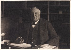 亨利-罗斯科，英国化学家，约1914年 作者 Ferdinand Georg Waldmuller