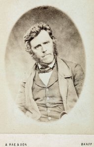 休-米勒，苏格兰地质学家，约1850年代 作者 费迪南德·乔治·沃尔德米勒