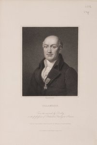 Jean Baptiste Joseph Delambre，法国天文学家，约1810年代 作者 弗雷德里克（致）巴纳德