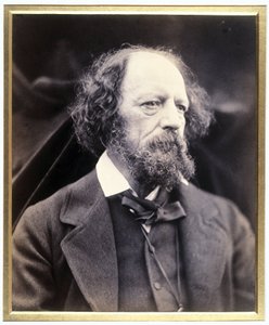 阿尔弗雷德-丁尼生勋爵（1809-1892），英国诗人。 作者 理查德（后）爸爸