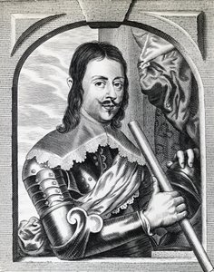 斐迪南二世-德-美第奇（1610-1670）1645年的肖像，托斯卡纳大公，雕版画 作者 塞维里尼