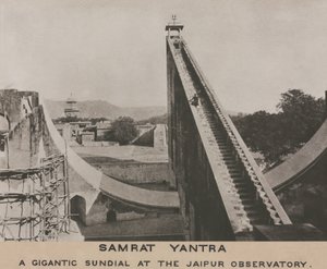 印度斋浦尔天文台的Samrat Yantra 作者 弗雷德里克（致）巴纳德