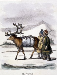 承运人》，约1845年 作者 弗雷德里克（致）巴纳德