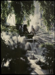 海王星喷泉，切尔滕纳姆，约1910年 作者 弗雷德里克（致）巴纳德