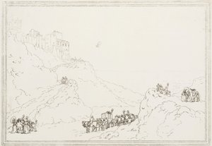 第一次用气球穿越英吉利海峡，1785年1月7日 作者 弗雷德里克（致）巴纳德