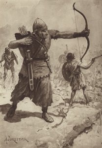 亚洲弓箭手和斯林格斯 作者 在阿米迪·福里斯特