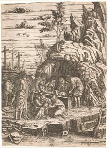 葬礼 作者 after Andrea Mantegna